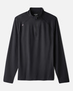 Rhone Men's Session 1/4 Zip Pullover Sweater - Black