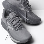 Brooks Mens Ghost 17 Shoes - Primer Gray / Oyster Mushroom