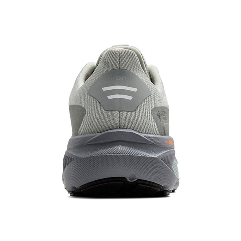 Brooks Mens Ghost 17 GTX Shoes - Smoke / Primer Grey / Orange