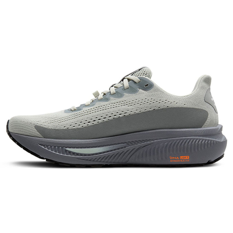 Brooks Mens Ghost 17 GTX Shoes - Smoke / Primer Grey / Orange