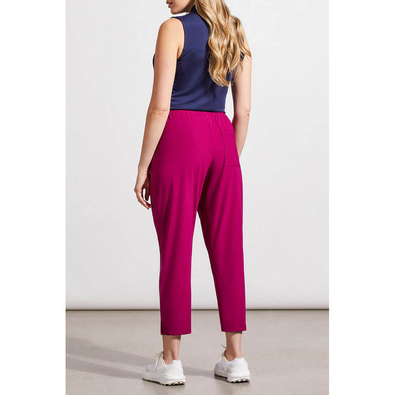 Tribal 25-Inch Pull On Capri Pant - Dark Tango - FINAL SALE