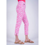 Lisette L Montreal Pink Berry Tulip Hem Pant - Pink - FINAL SALE