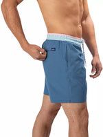 Chubbies 5.5-Inch The Gravel Roads Swim Trunks - Dusty Blue
