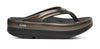 Oofos Women's OOmega OOlala Luxe Thong Sandals - Titanium Mirror