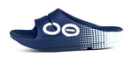 Oofos Men's OOahh Sport Slide - Matrix Navy