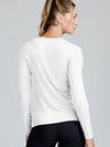 Tasc Womens NOLA II Long Sleeve T-Shirt - White