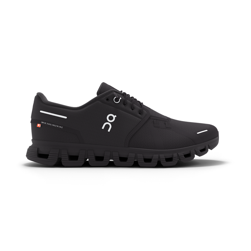 On Men's Cloud 6 Shoes - Black / Black