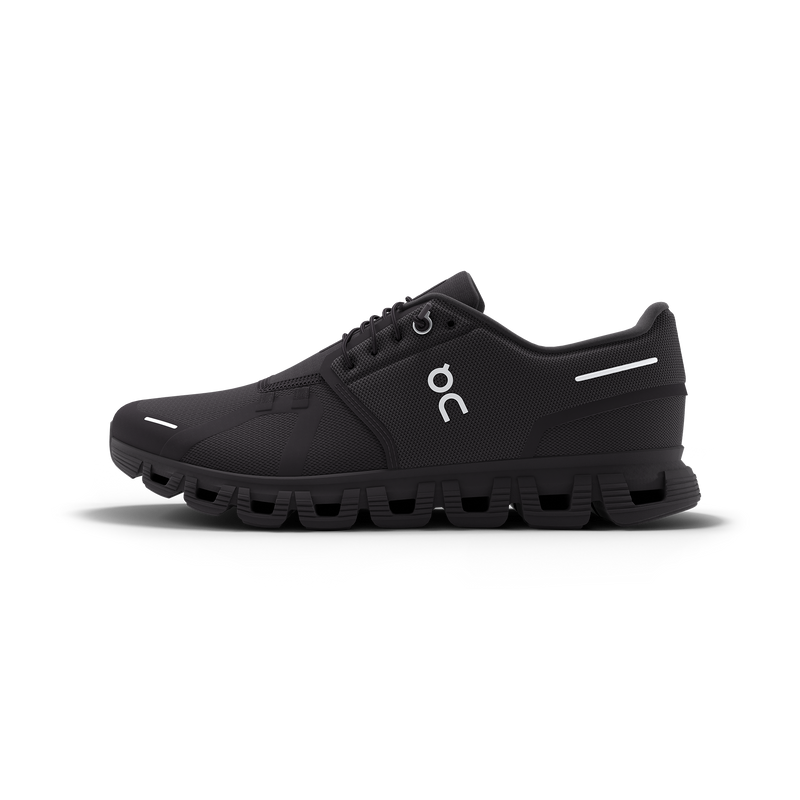 On Men's Cloud 6 Shoes - Black / Black