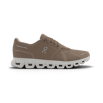 On Men's Cloud 6 Shoes - Fog / White