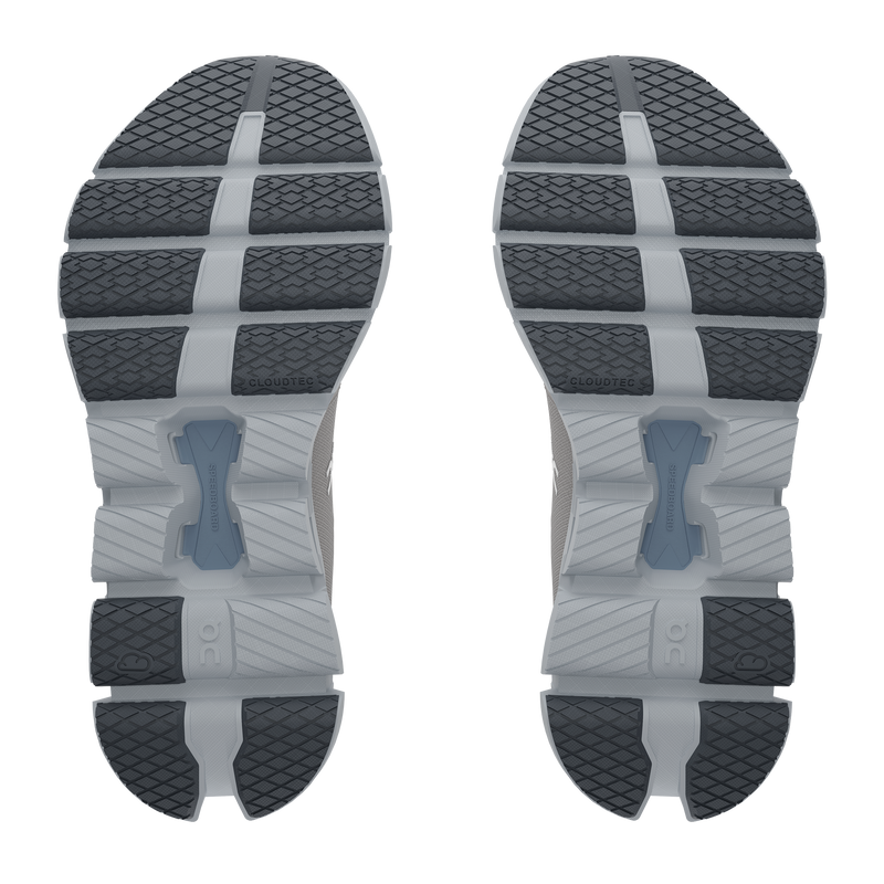 On Women's Cloud X 4 Shoes - Silver / Chambray