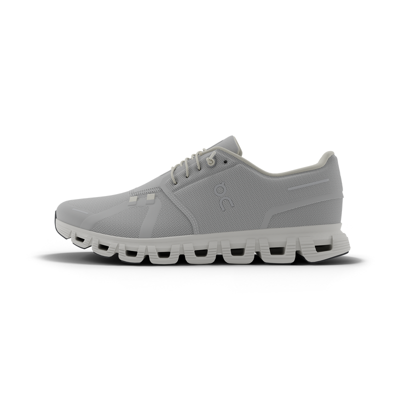 On Women's Cloud 6 Shoes - Glacier / White