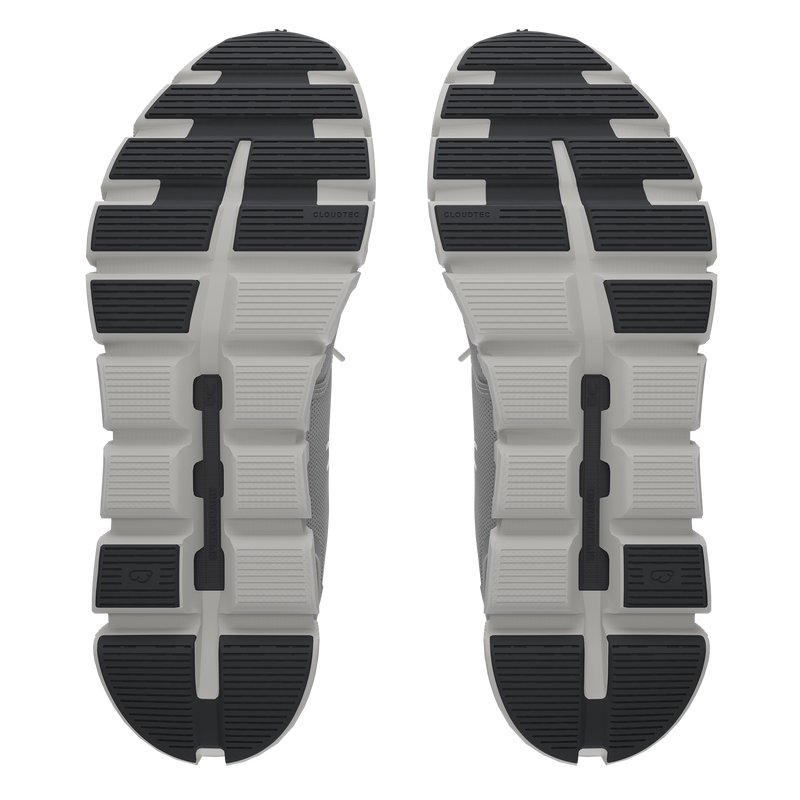 On Women's Cloud 6 Shoes - Glacier / White