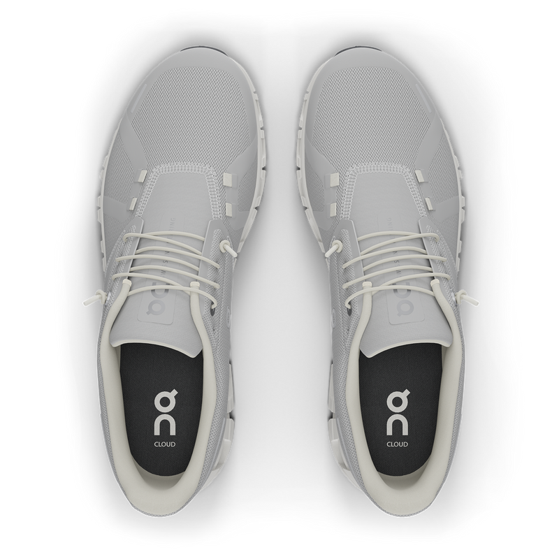 On Women's Cloud 6 Shoes - Glacier / White