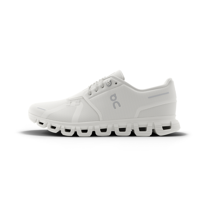 On Women's Cloud 6 Shoes - White / White