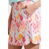 Tribal 17-Inch Pull On Skort With Round Hem - Creamsicle