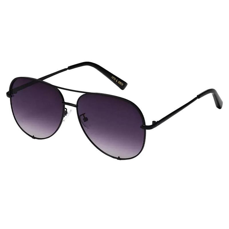 Fifth & Ninth - Walker Polarized Sunglasses - Purple/Black
