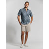 Tori Richard Men's Noble Palm Cotton Lawn Camp Shirt - Navy