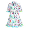Islapayal Lisbon Mini Dress - Jungle Book White