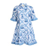 Islapayal Lisbon Mini Dress - Treasure Island White