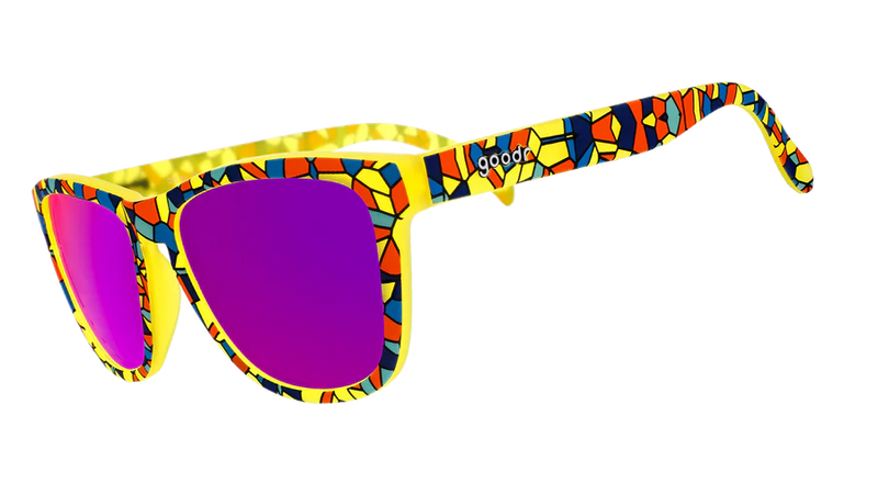 Goodr Off to Shatter Island - Yellow/Multi
