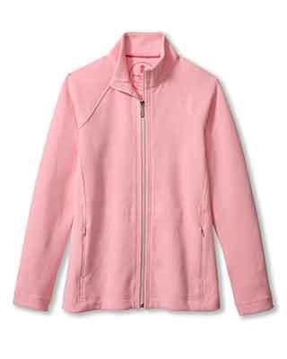 Tommy Bahama Women's New Aruba Full Zip Sweatshirt - Quartz Pink