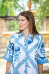 Islapayal Lisbon Mini Dress - Treasure Island White