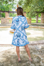 Islapayal Lisbon Mini Dress - Treasure Island White
