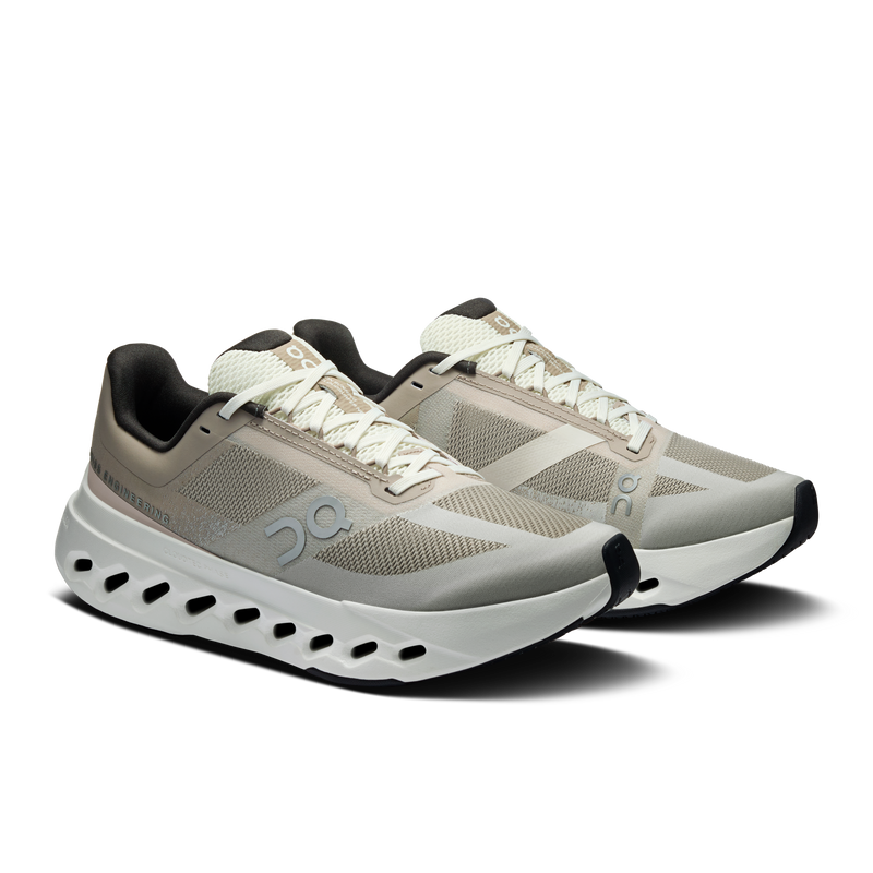 On Women's Cloudsurfer Next Shoes - Fog / Ivory