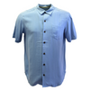 TBLV Tommy Bahama Mens Original Sample Shot in the Dark Camp Shirt - Lt Chambray