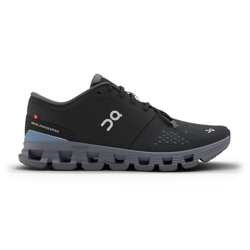 On Men's Cloud X 4 Shoes - Black / Chambray
