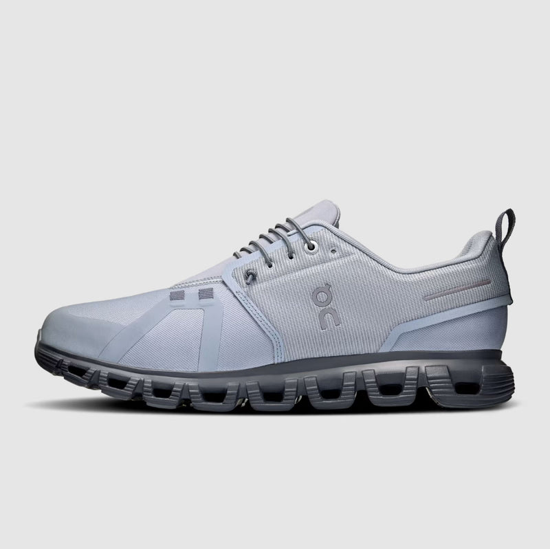 On Men's Cloud 6 Waterproof Shoes - Alloy / Wolf
