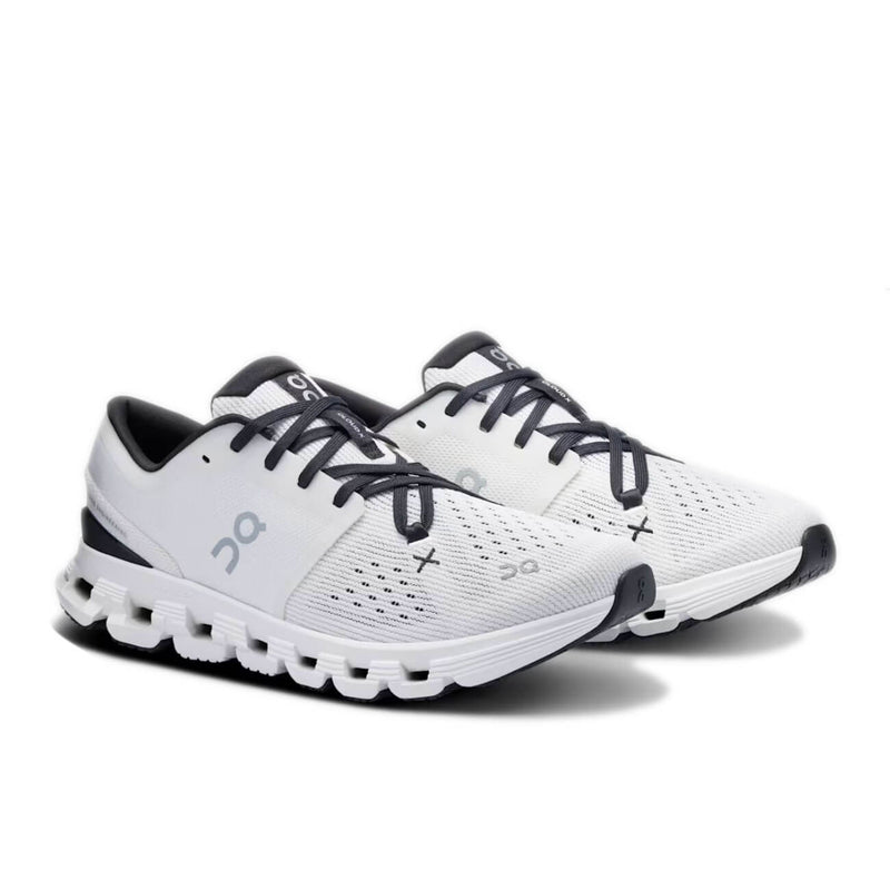 On Women's Cloud X 4 Shoes - Ivory / Black