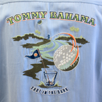 TBLV Tommy Bahama Mens Original Sample Shot in the Dark Camp Shirt - Lt Chambray