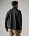 Rhone Men's Session 1/4 Zip Pullover Sweater - Black
