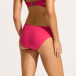 Seafolly Collective Multi Strap Hipster Bikini Bottom - Raspberry