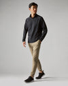 Rhone Men's Session 1/4 Zip Pullover Sweater - Black