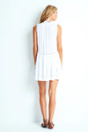 Seafolly Tibetan Travel Ladder Detail Dress Cover Up - White