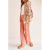 Tribal Lined Embellished Soft Jacket - Cashew - FINAL SALE