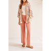 Tribal Lined Embellished Soft Jacket - Cashew - FINAL SALE
