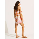 Seafolly La Mer Bandeau Mini Dress Cover Up - White