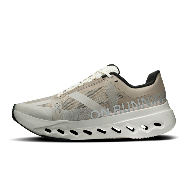 On Women's Cloudsurfer Next Shoes - Fog / Ivory