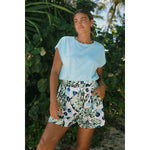 Tribal 3-Inch Flat Front Short With Pleats & Pockets - Havana - FINAL SALE