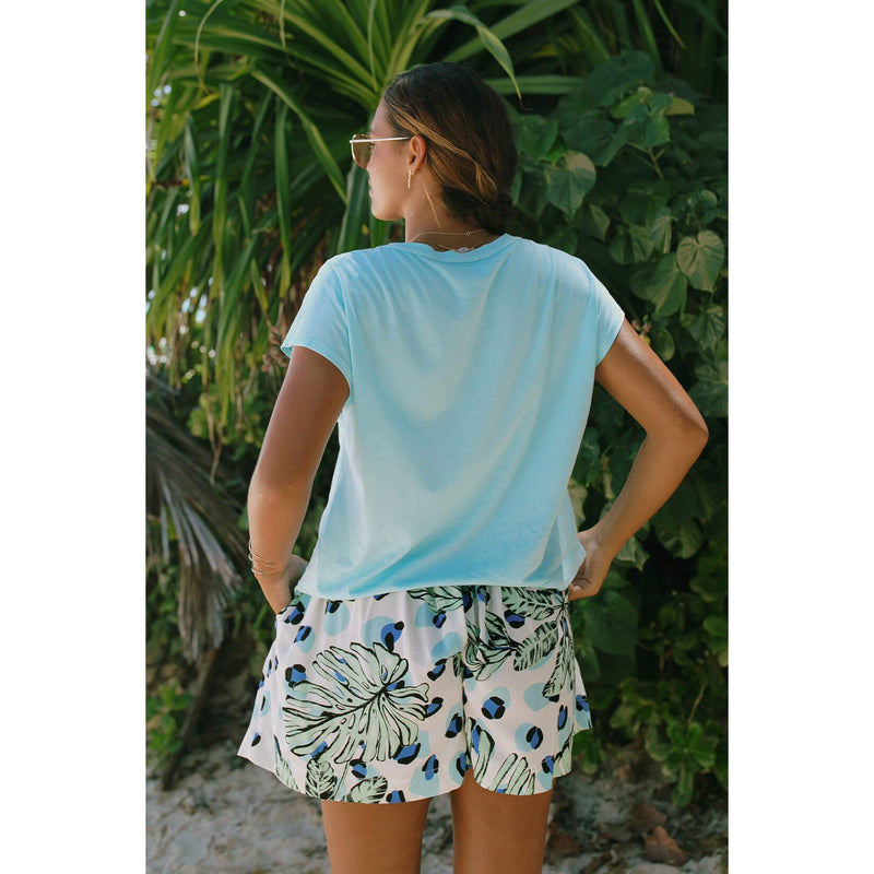 Tribal 3-Inch Flat Front Short With Pleats & Pockets - Havana - FINAL SALE