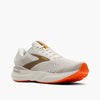 Brooks Mens Adrenaline GTS 24 Shoes - Coconut / Portabella / Orange