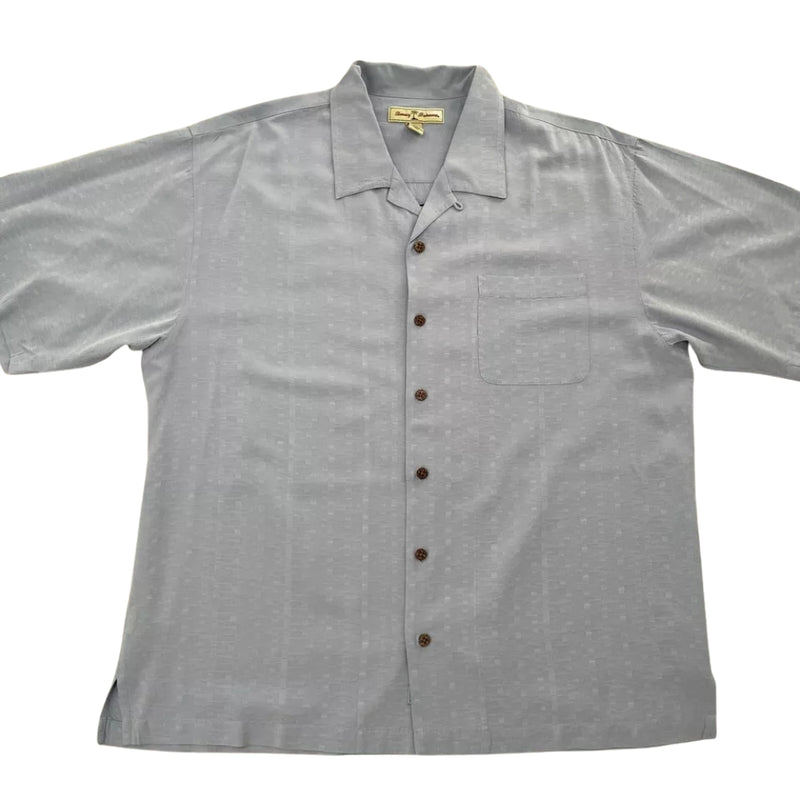 TBLV Tommy Bahama Mens Original Sample Glassmates 2006 Camp Shirt - Polar