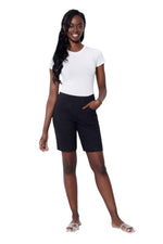 UP! 9-Inch Solid Textured Jacquard Short - Textured Black - FINAL SALE