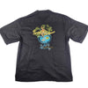 TBLV Tommy Bahama Mens Original Sample Off The Deep End Camp Shirt - Black