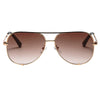 Fifth & Ninth - Walker Polarized Sunglasses - Opal Mirrored/Gold