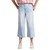 Tribal 24-Inch Brooke Wide Leg Capri Jeans With Patch Pockets - FrozenBerry - FINAL SALE