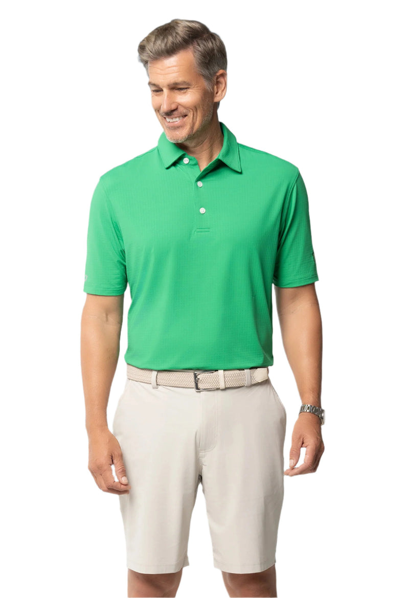 IBKUL Mens Lucky Charm Polo Shirt - Kelly Green